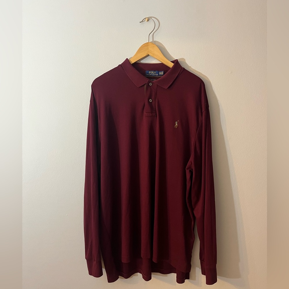 Red Ralph Lauren Polo never worn Pima Soft Fabric